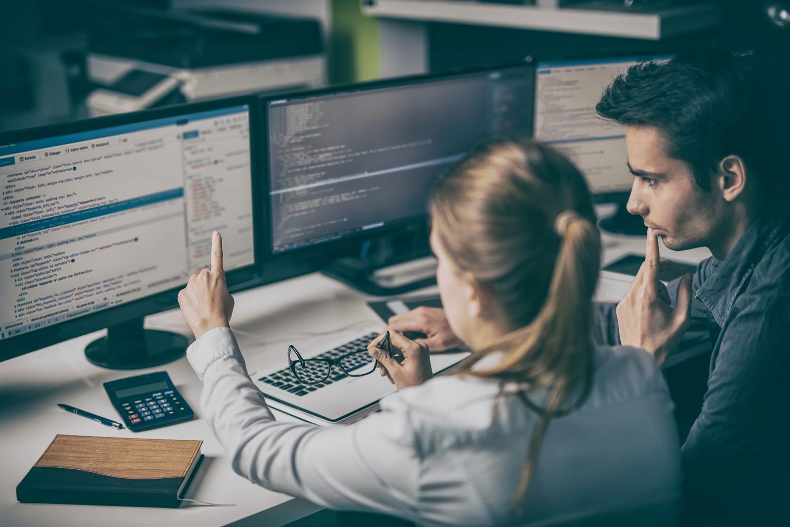 Arbeit am Bildschirm